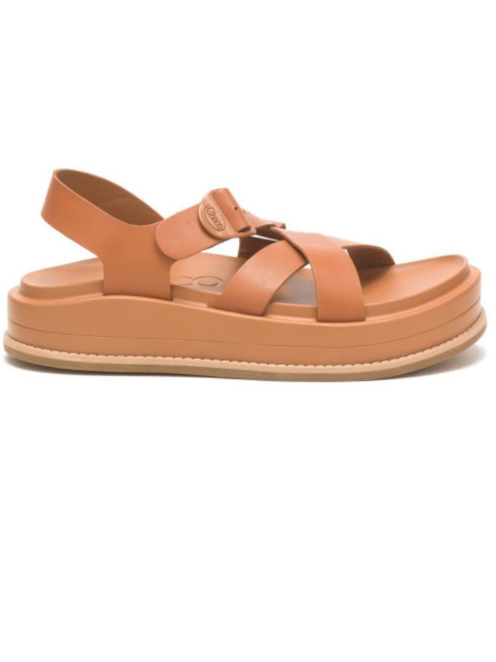 Women's Chaco Townes Midform Sandals- Cashew